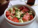 Сербский салат из помидоров